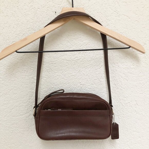 Coach Handbags - Rare Vintage Coach Leather Hand Bag Shoulder Purse Small 90s 1990's 2000s Y2K